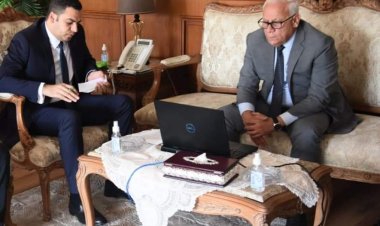 محافظ بورسعيد يستعرض مستجدات المبادرة الوطنية للمشروعات الخضراء