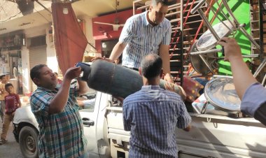 ضبط 508 حالة إشغال وإزالة 3 أكشاك مخالفة بالوراق والطالبية