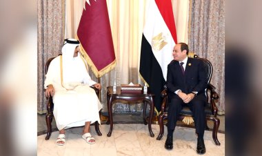 عاجل.. الرئيس السيسي يلتقي ممثلي رابطة رجال الأعمال القطريين بالدوحة