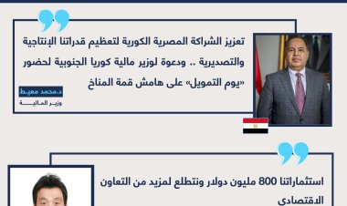 وزير المالية يعقد لقاءات مستمرة لتذليل العقبات تحفيزا للاستثمارات المحلية والأجنبية