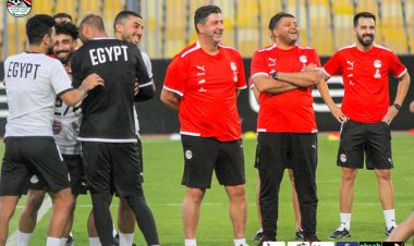 منتخب مصر يختتم تدريبه الثاني استعدادا لوديتي النيجر وليبيريا 