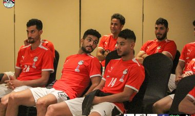 إصابة دونجا بغضروف الركبة في مران منتخب مصر