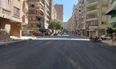محافظ الجيزة: رصف الطبقة الأسفلتية والانترلوك وإزالة التعديات ورفع كفاءة أرصفة المشاة