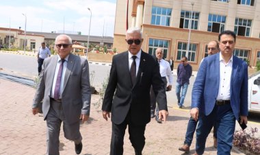 الدكتور عادل مبارك يتابع تجهيزات جامعة المنوفية الأهلية