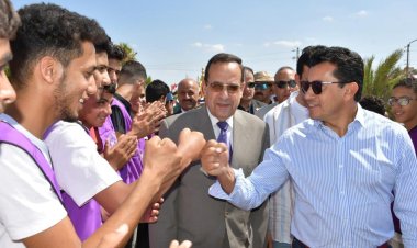 وزير الرياضة: سيناء آمنة والتطوير الشامل فيها من أولوياتنا