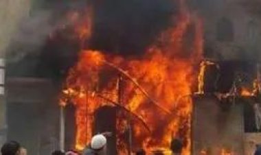 عاجل | اشتعال حريق بقرية الكولة في محافظة سوهاج