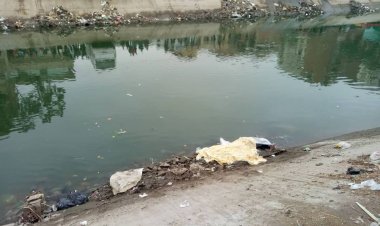 مصرع طفل غرق في مياه بحر مويس بالشرقية