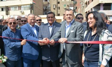 وزيرا السياحة والتنمية المحلية ومحافظ القاهرة يفتتحون منطقة شجرة مريم