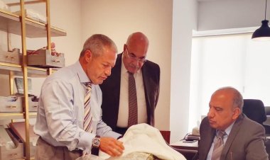 وزير قطاع الأعمال يتابع تطوير شركات الغزل والنسيج