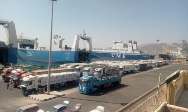 تداول 9 آلاف طن بضائع عامة ومتنوعة بموانئ البحر الأحمر