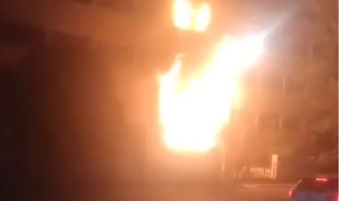 إصابة شخص إثر حريق داخل المعهد الديني  في قنا