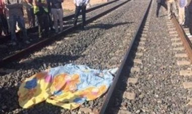 مصرع شخصان أسفل عجلات القطار في العياط