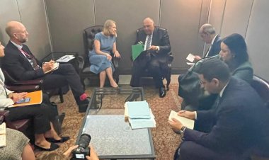 وزير الخارجية يلتقي بنظيرية النرويجي والمالطي لدراسة إنتاج «الهيدروجين الأخضر»