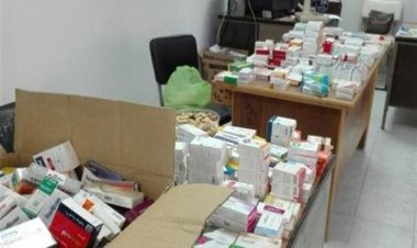 ضبط مستلزمات طبية مجهولة المصدر بالقليوبية