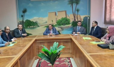 مركز ضمان الجودة بجامعة سوهاج يزور كلية التربية لتقييم مستوى التعليم والاعتماد بها