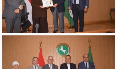 محافظ الشرقية يسلم شهادات إتمام دورة المسوح الاقتصادية