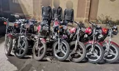 ضبط تشكيل عصابي لسرقة الدراجات النارية بالغربية