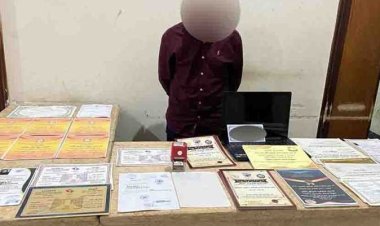 القبض على شخص بتهمة تزوير محررات رسمية بالإسماعيلية