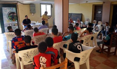 مياه سوهاج تنظم حملة توعية لرواد مراكز الشباب والرياضة بقرى «حياة كريمة»