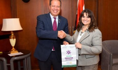 في إطار العمل الأهلي.. وزيرة الهجرة تستقبل وفد نادي الروتاري