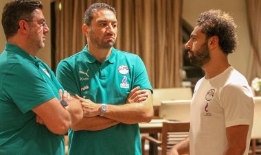 شاهد لحظة وصول محمد صلاح إلى معسكر منتخب مصر في برج العرب