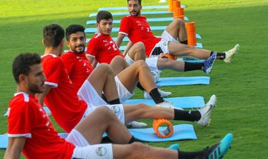 المنتخب يواصل تدريباته في برج العرب استعدادًا للقاء النيجر وليبيريا