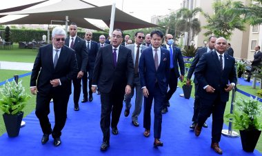 رئيس الوزراء يتفقد معرض  مصر الأول لحقوق الملكية الفكرية