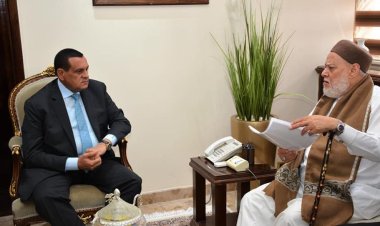 وزير التنمية المحلية يستقبل الدكتور علي جمعة لبحث مجالات التعاون المشترك