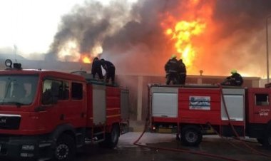 السيطرة على حريق بشبرا الخيمة دون خسائر بشرية