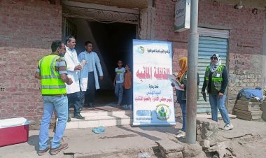 مياه الشرب بالجيزة تنظم قوافل مائية بقرى «حياة كريمة» بالصف وأطفيح