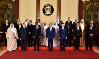 الرئيس السيسي يستقبل وزراء الإعلام العرب بقصر الاتحادية