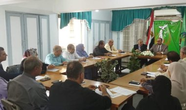 مدير تعليم المنوفية يناقش الاستعدادات النهائية لاستقبال العام الدراسي الجديد