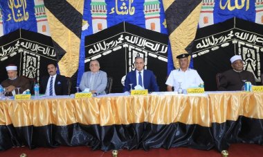 محافظ سوهاج ومدير الأمن يشهدان صلح  «آل قناوي » و «آل عرفات»  بالعسيرات