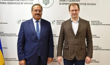 السفير أيمن الجمال يُناقش مع وزير البيئة الأوكراني  الرؤية المصرية  لمؤتمر COP 27