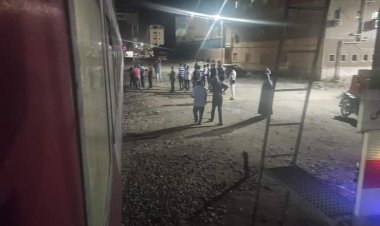 انفصال إحدى عربات القطار الإسباني «القاهرة/ أسوان» بمحطة طما