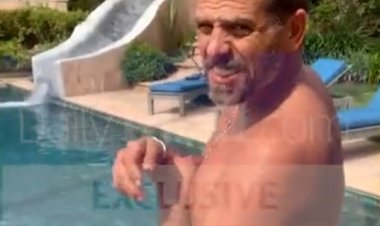 فضيحة أخلاقية.. فيديو يُظهر نجل الرئيس الأمريكي بايدن يتجرد تماما من ملابسه