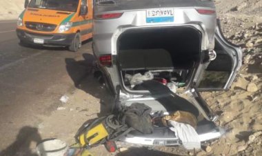 سيدة وأطفالها الأربعة.. ننشر أسماء ضحايا ومصابي حادث تصادم سيارتين في قنا