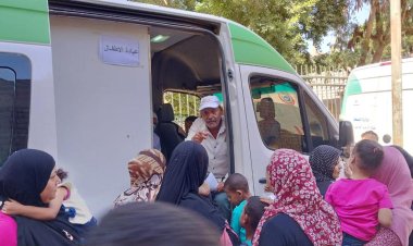 وكيل صحة قنا يتابع فعاليات القافلة الطبية المجانية بقرية حاجر جبل هوّ