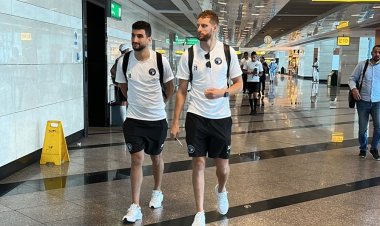 بعثة بيراميدز تغادر إلى دبي استعدادا لخوض معسكر الإعداد.. صور