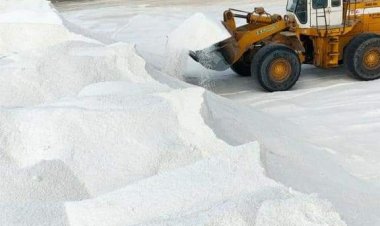 لأول مرة.. تصدير 45 ألف طن «ملح مغسول» إلى كينيا من شرق بورسعيد