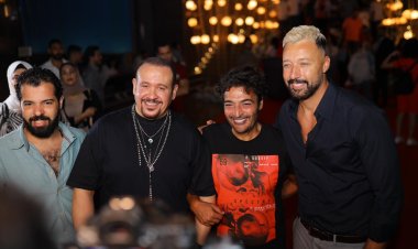 بحضور هشام عباس وحميد الشاعري.. أحمد فهمي يفتتح الفرع الثالث لمطعمه