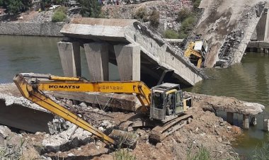 مياه البحيرة: إصلاح الخط الناقل من محطة أبو المطامير نتيجة انهيار كوبري التفتيش