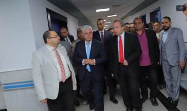 وزير التعليم العالي ورئيس جامعة السويس يتفقدان عددًا من المنشآت الجديدة بالجامعة