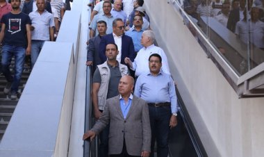 وزير النقل يتفقد محطة عدلي منصور المركزية التبادلية العملاقة