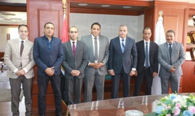 محافظ سوهاج يستقبل وفد المجلس القومي لحقوق الإنسان