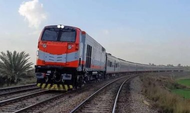 مصرع عامل دهسا أسفل عجلات قطار بسوهاج