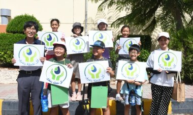 طلاب مدرسة القاهرة اليابانية يزورون محطة مياه جزيرة الدهب بالجيزة