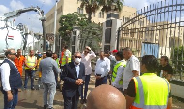 مياه كفر الشيخ تستعرض استعدادات الشركة لمواجهة موسم الشتاء