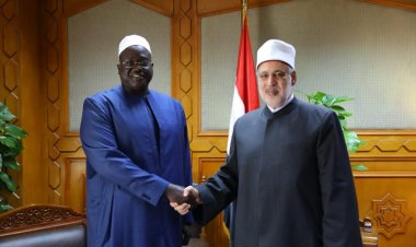 وكيل الأزهر يستقبل المستشار الديني لرئيس السنغال ويناقشان سبل التعاون