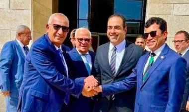 وزير الرياضة يشهد توقيع عقد مشروع ستاد النادي المصري الجديد